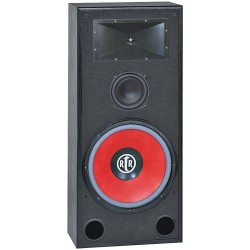 BIC AMERICA RTR-EV15 15-Inch 3-Way Eviction Series Bi-Ampable Floor Speaker with High-Efficiency Horn Tweeter (1 Pair)